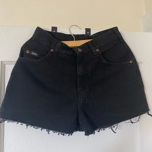 vintage Lee cut off shorts